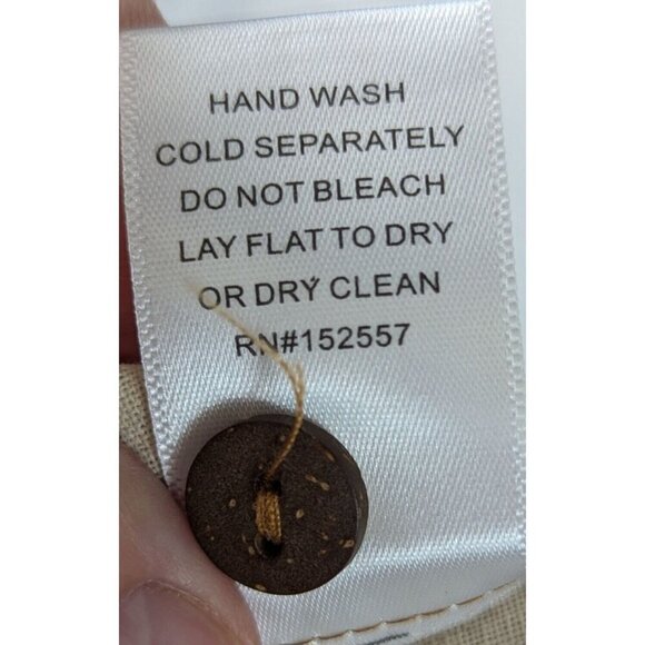 Roolee Top Women size XXL Plaid Swiss Dot Check Blouse Back Button Cottagecore - Picture 7 of 10